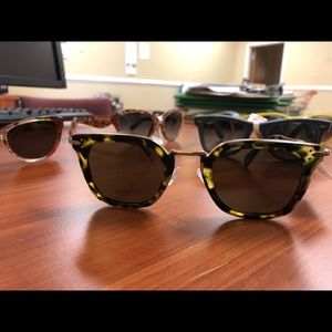 Céline Tortoise Frame Sunglasses